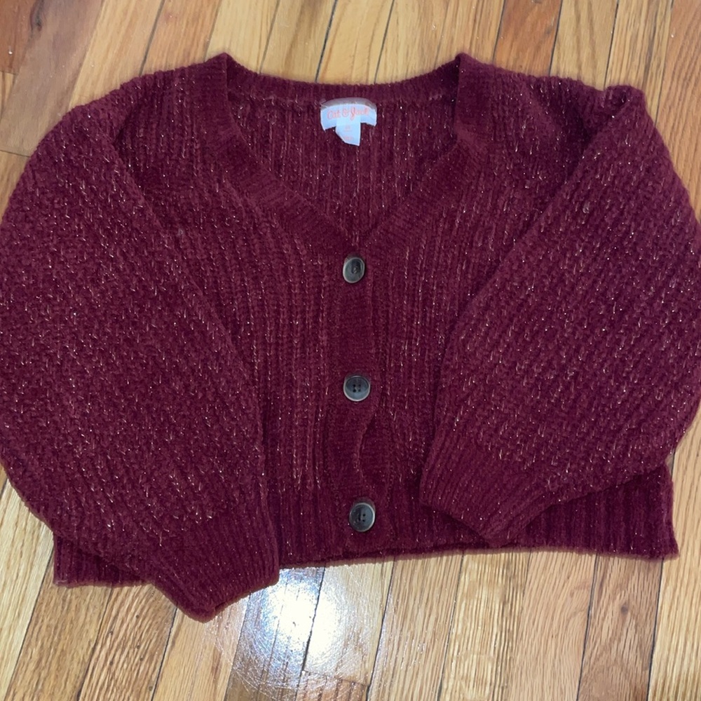 4T Girls Knit Cardigan